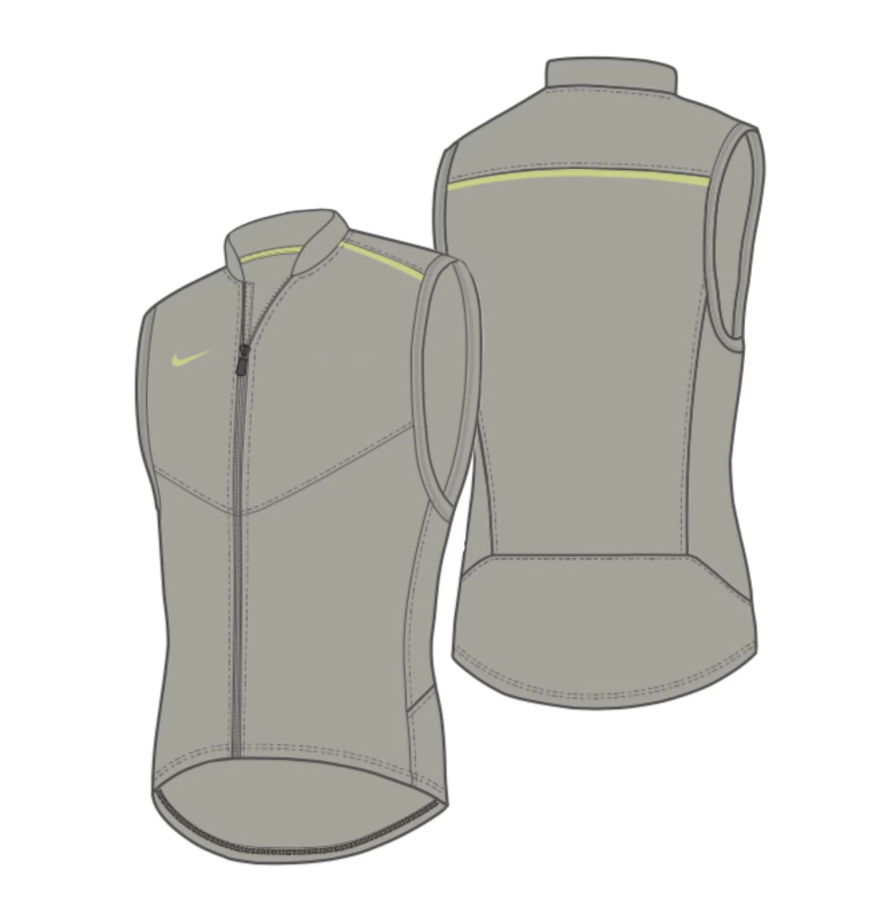 Nike Men's Performance Vest - Pewter