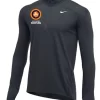 Nike Men's UWW 1/2 Zip Top - Charcoal