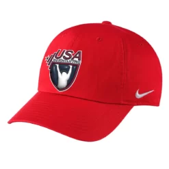 Nike Unisex USA Weightlifting Heritage 86 Cap - Red