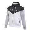 Nike Men's USA Wrestling Windrunner Jacket - Black/White/Wolf Grey/White