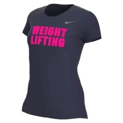 Nike Women's Weightlifting Legend Tee - Navy
