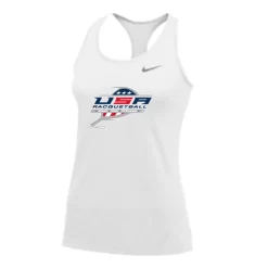 Nike Women's USA Racquetball Balance Tank - White